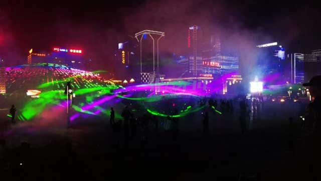 鄂尔多斯3D水幕投影