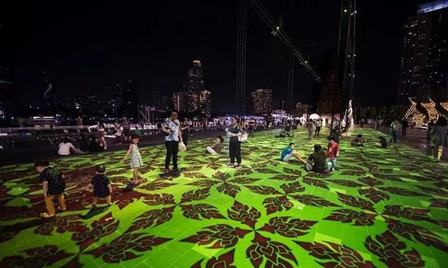 地面互动投影
